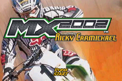MX 2002 featuring Ricky Carmichael Title Screen